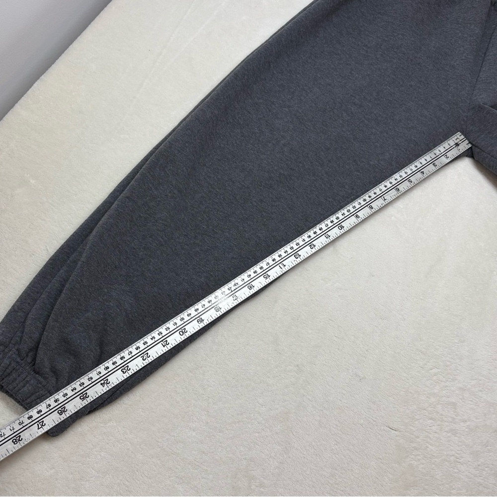 Good Night Dark Grey Fleece Jogger Sweatpants Womens Size XL Casual Loungewear - Picture 3 of 10